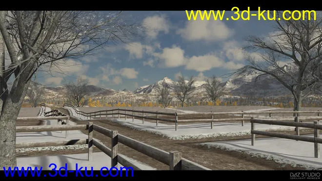 Easy Environments Winter Fields模型的图片9
