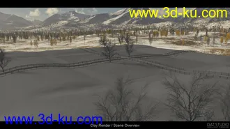 3D打印模型Easy Environments Winter Fields的图片