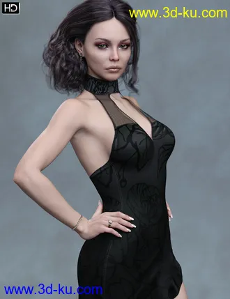 3D打印模型Eileen HD for Genesis 8 Female的图片