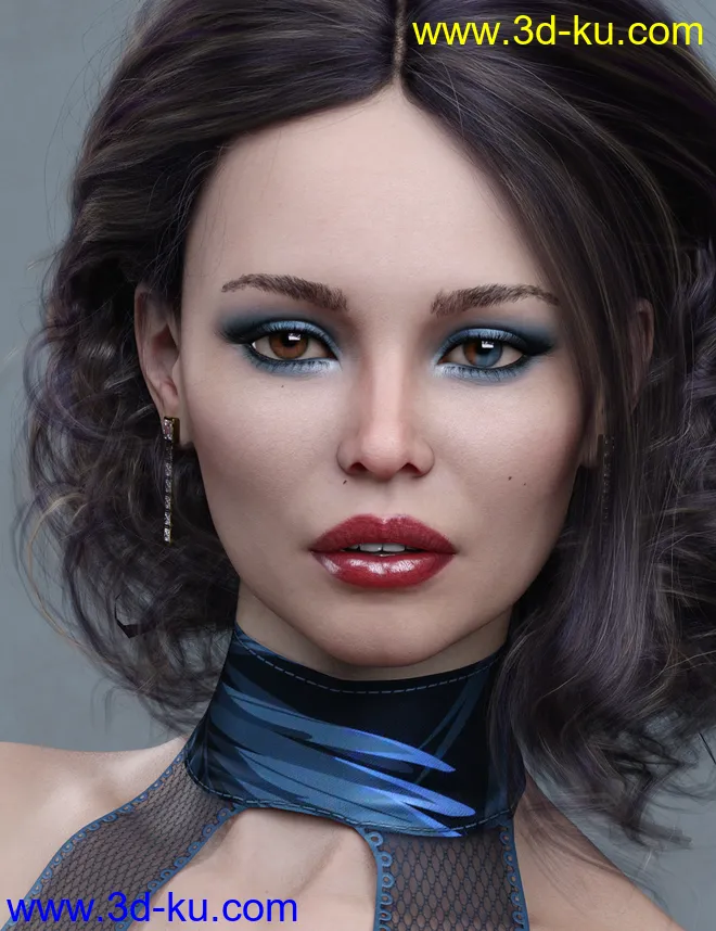 Eileen HD for Genesis 8 Female模型的图片7