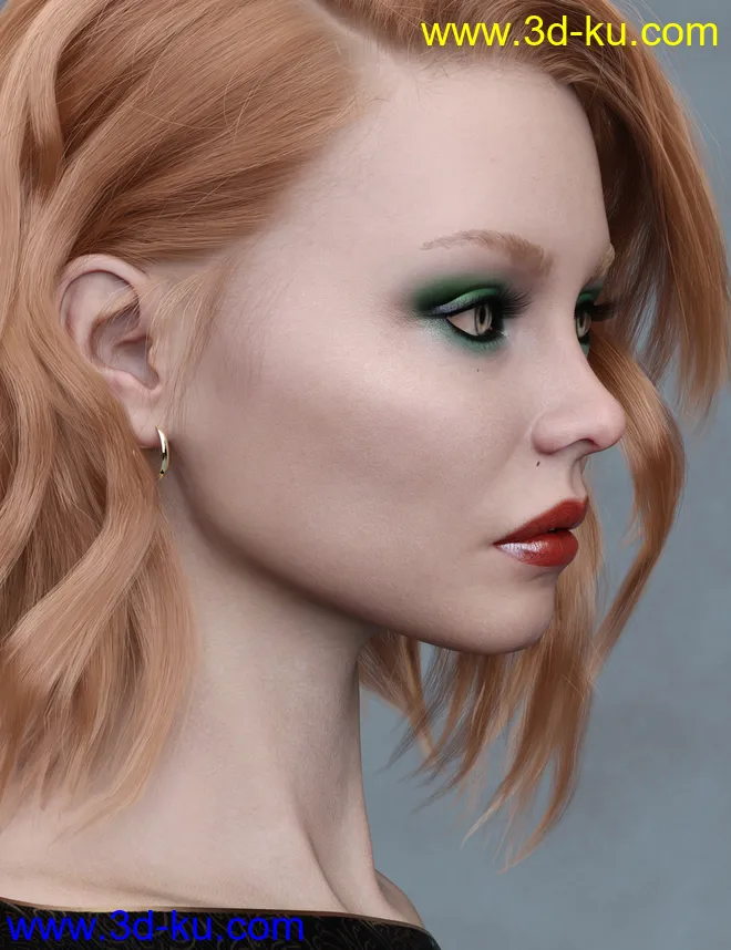 Eileen HD for Genesis 8 Female模型的图片8