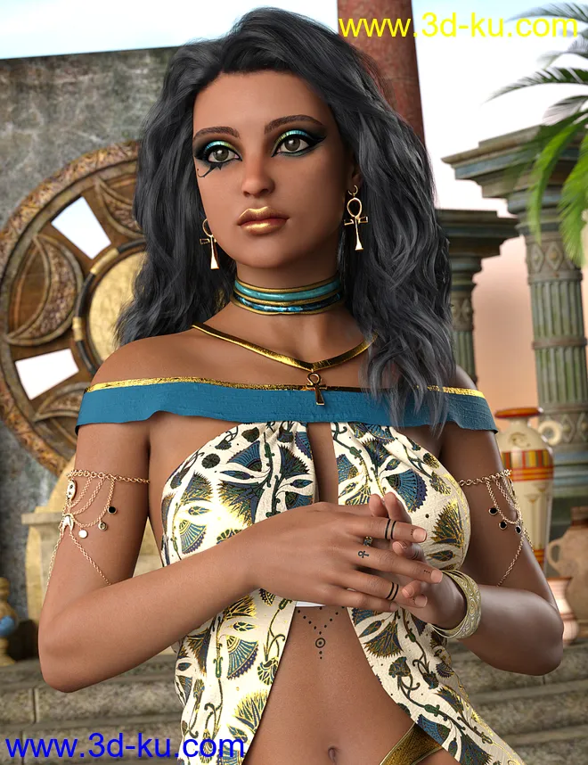 Elaheh HD for Genesis 8 Female模型的图片4