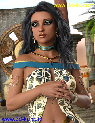 3D打印模型Elaheh HD for Genesis 8 Female的图片
