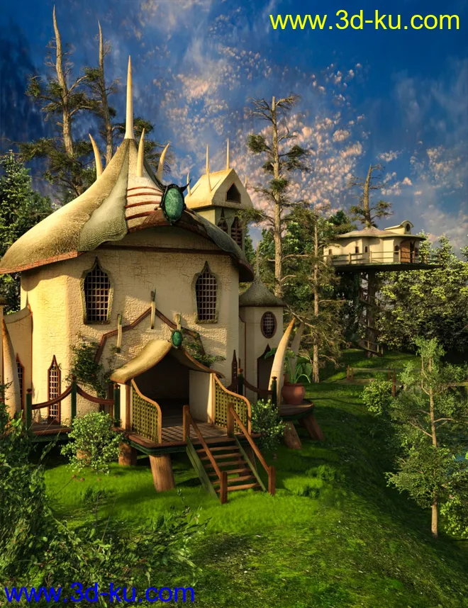 Elf Village and World Builder模型的图片1