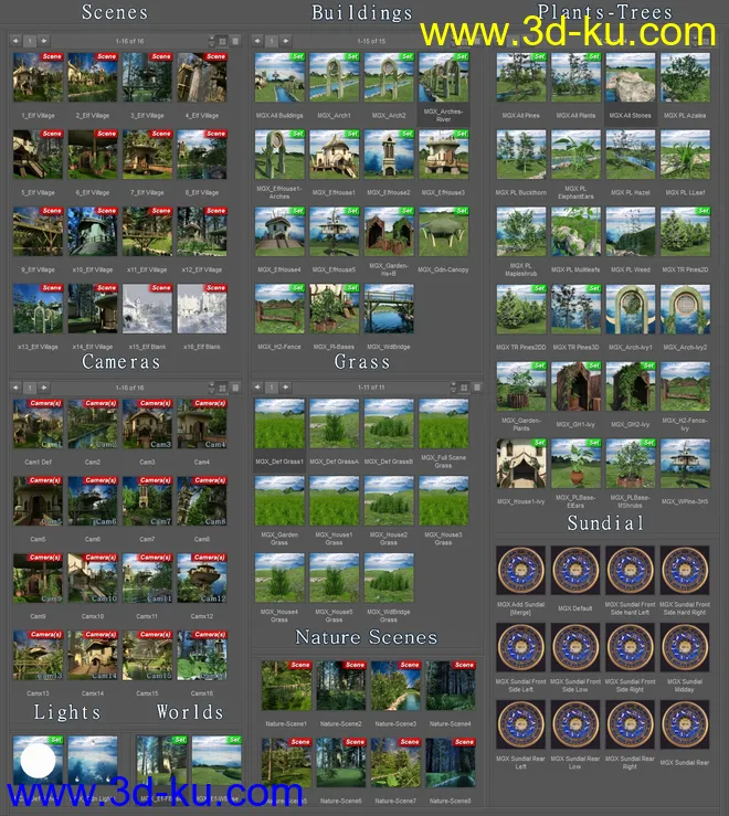 Elf Village and World Builder模型的图片4