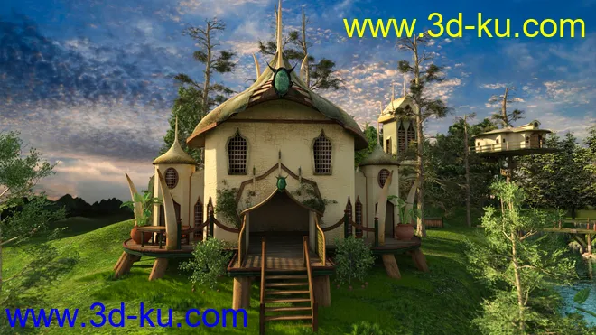 Elf Village and World Builder模型的图片5