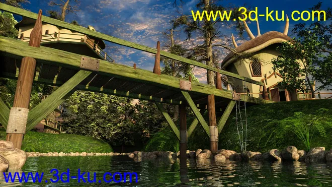 Elf Village and World Builder模型的图片7