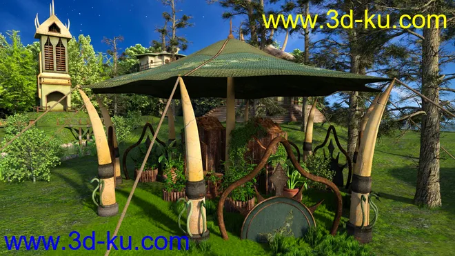 Elf Village and World Builder模型的图片10