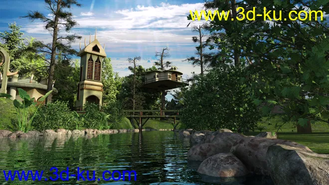 Elf Village and World Builder模型的图片12
