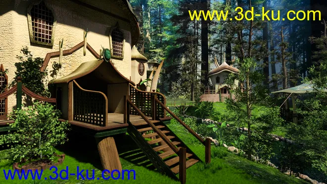 Elf Village and World Builder模型的图片14