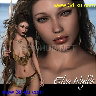 3D打印模型Elsa Wylde Character for V4的图片