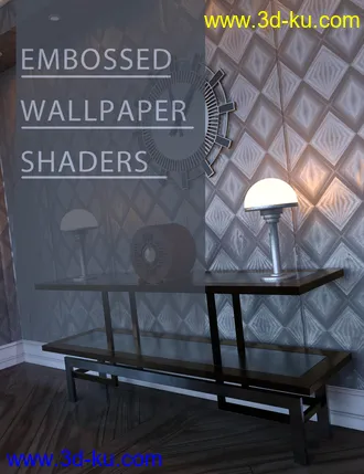 3D打印模型Embossed Art Deco Wallpaper Shaders的图片