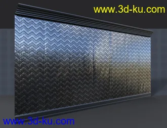 Embossed Art Deco Wallpaper Shaders模型的图片6