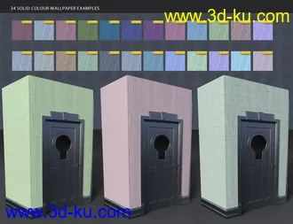 Embossed Art Deco Wallpaper Shaders模型的图片19
