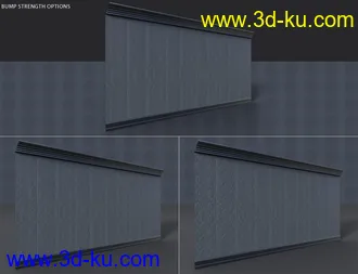 3D打印模型Embossed Art Deco Wallpaper Shaders的图片