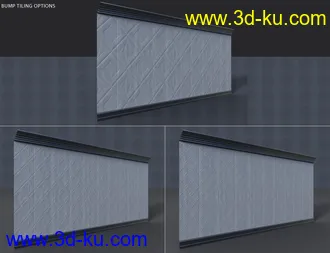 3D打印模型Embossed Art Deco Wallpaper Shaders的图片