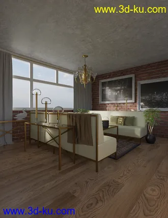 3D打印模型Emerald Room的图片