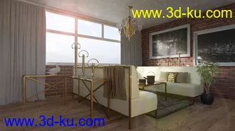 3D打印模型Emerald Room的图片