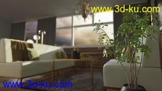 3D打印模型Emerald Room的图片
