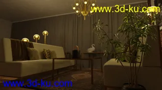 3D打印模型Emerald Room的图片