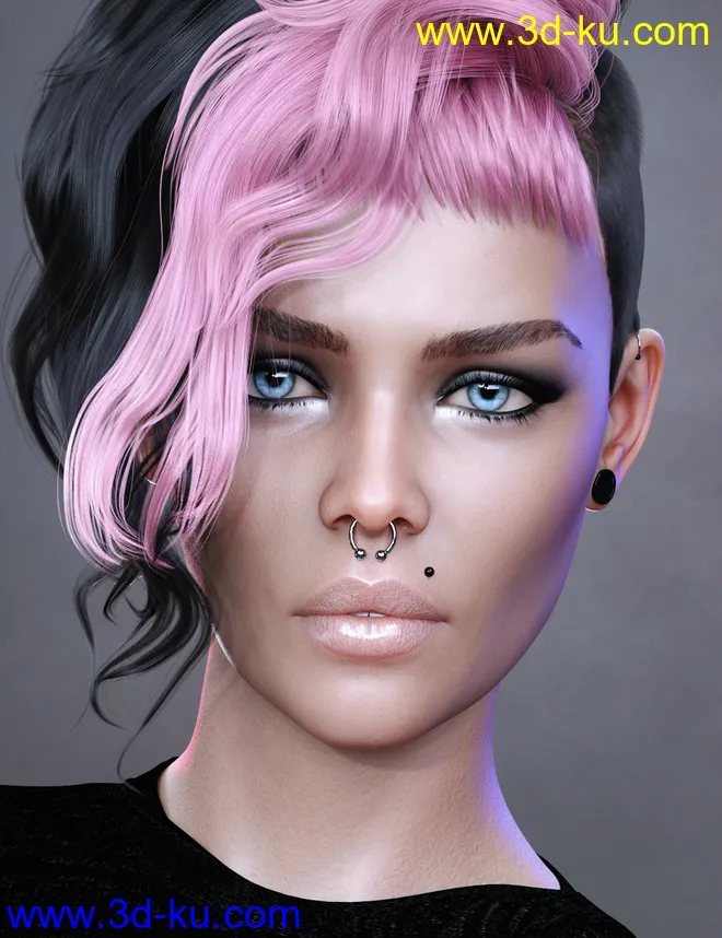 Emily HD for Genesis 8.1 Female模型的图片1