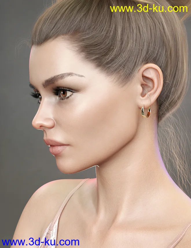 Emily HD for Genesis 8.1 Female模型的图片4