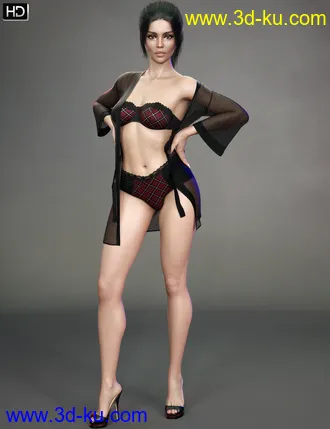 3D打印模型Emily HD for Genesis 8.1 Female的图片