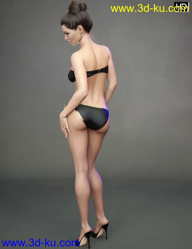 Emily HD for Genesis 8.1 Female模型的图片10