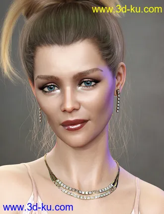 3D打印模型Emily HD for Genesis 8.1 Female的图片
