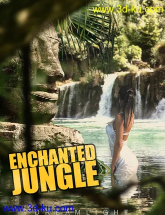 3D打印模型Enchanted Jungle Backgrounds的图片