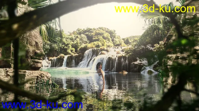 Enchanted Jungle Backgrounds模型的图片5