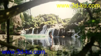3D打印模型Enchanted Jungle Backgrounds的图片