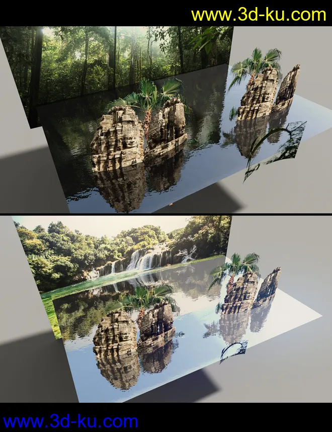 Enchanted Jungle Backgrounds模型的图片8