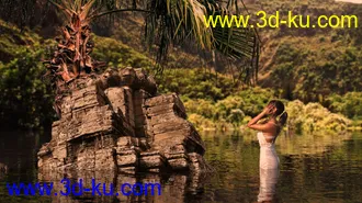 3D打印模型Enchanted Jungle Backgrounds的图片