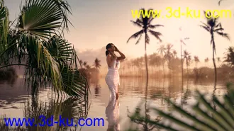 3D打印模型Enchanted Jungle Backgrounds 2的图片