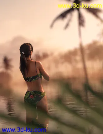 3D打印模型Enchanted Jungle Backgrounds 2的图片