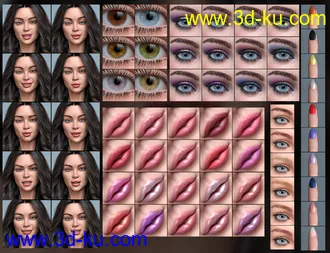 3D打印模型Erin HD for Genesis 8.1 Female的图片