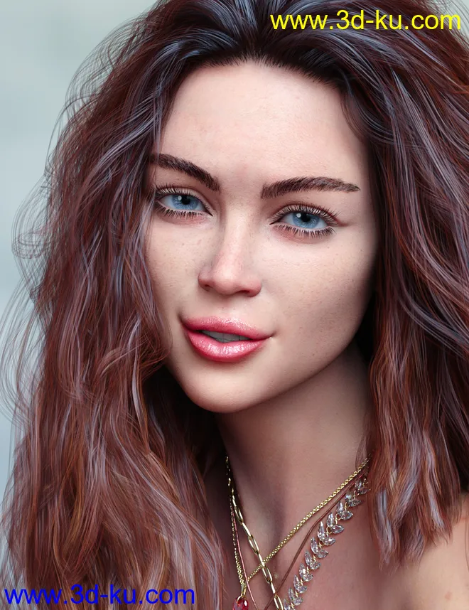 Erin HD for Genesis 8.1 Female模型的图片10