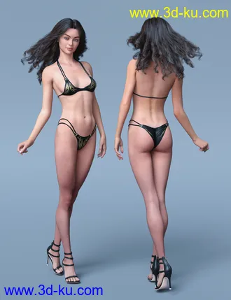 3D打印模型Erin HD for Genesis 8.1 Female的图片