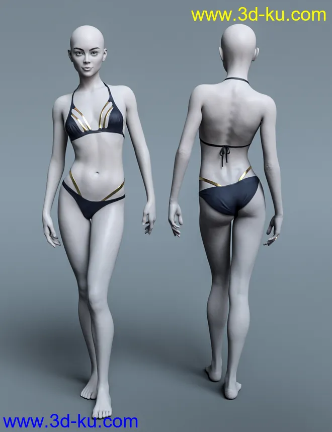 Erin HD for Genesis 8.1 Female模型的图片13