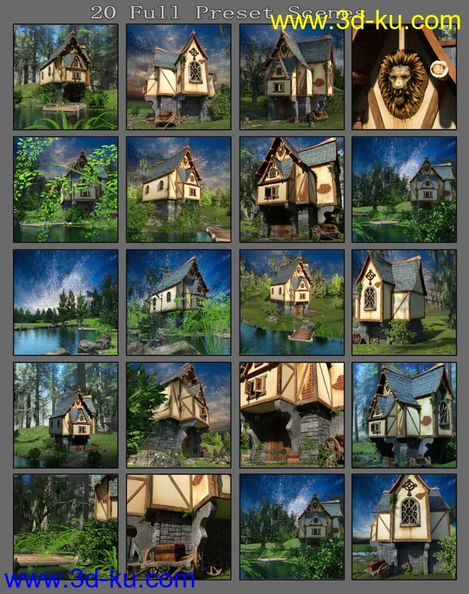 Everglades Tavern and World Set模型的图片7