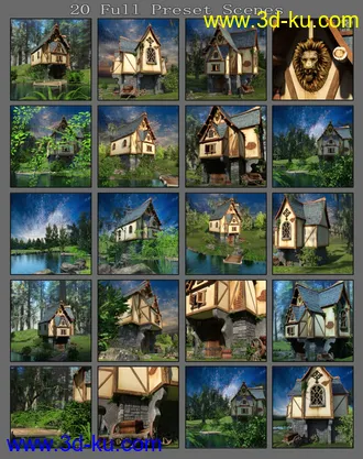 3D打印模型Everglades Tavern and World Set的图片