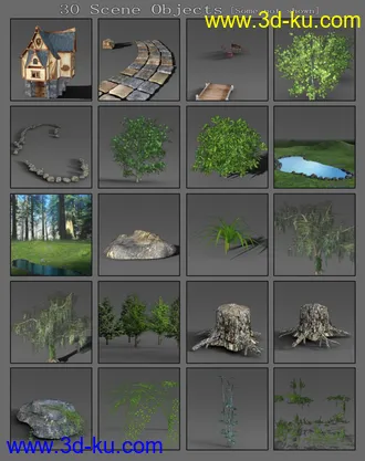 3D打印模型Everglades Tavern and World Set的图片