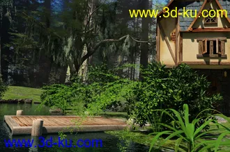 3D打印模型Everglades Tavern and World Set的图片