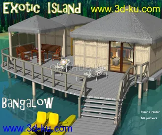3D打印模型Exotic island - Bangalow的图片