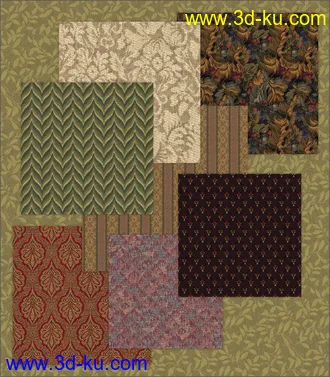 3D打印模型Fabrics Collection的图片