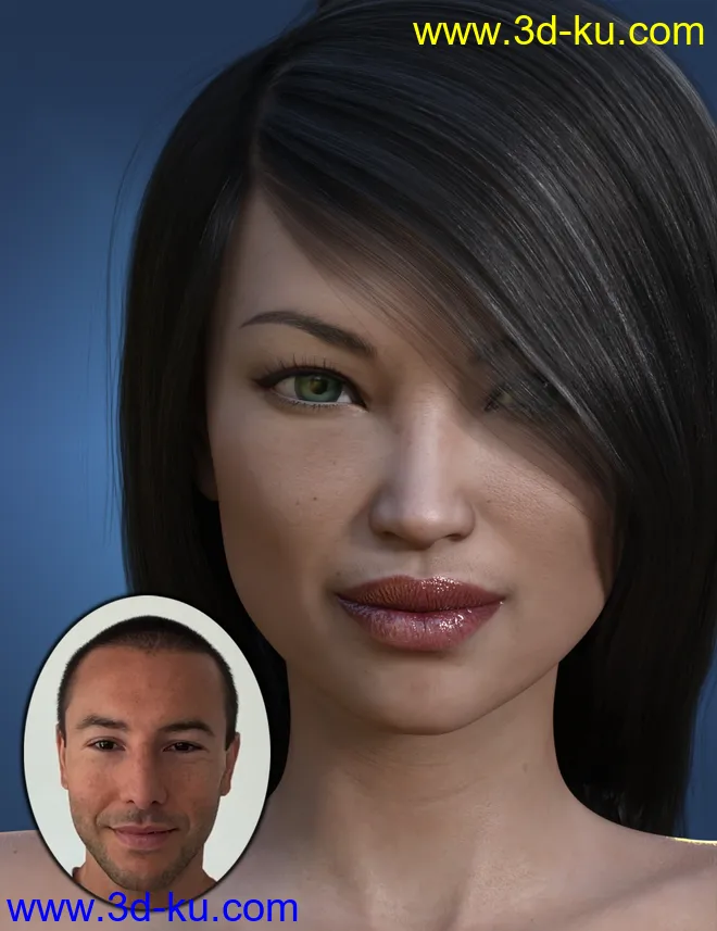 Face Mojo - Facial MoCap Retargeting for Genesis 3 Females模型的图片5