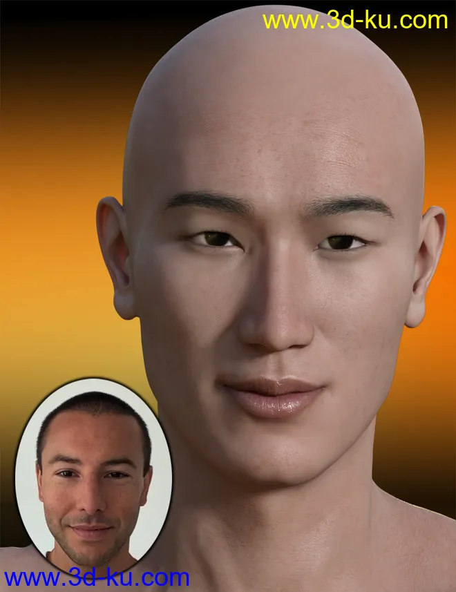 Face Mojo - Facial MoCap Retargeting for Genesis 3 Males模型的图片4