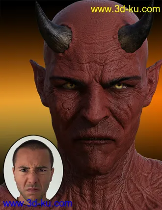 3D打印模型Face Mojo - Facial MoCap Retargeting for Genesis 3 Males的图片