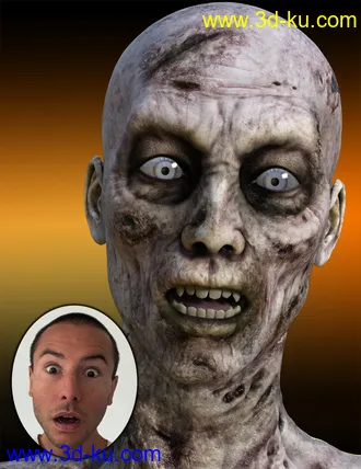 3D打印模型Face Mojo - Facial MoCap Retargeting for Genesis 3 Males的图片